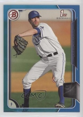 2015 Bowman Draft Blue 30/150 Benton Moss #35 8q4