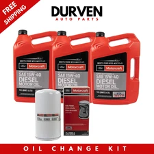 Motorcraft 15W-40 Oil Change Kit with Filter For 1994-2003 Ford Super Duty 7.3L
