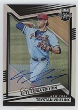 2022 Panini Elite Extra Edition Signatures Trystan Vrieling #100 Auto 1al3