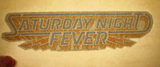 SATURDAY NIGHT FEVER VINTAGE 1970's DISCO IRON ON TRANSFER NICE, B-9