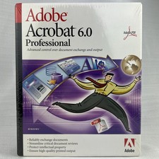  Sealed Adobe Acrobat 6.0 Professional for Windows 2003 HTF