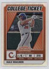 2022 Panini Elite Extra Edition College Tickets Optic Holo Prizm Max Wagner 0nr3