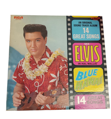 Elvis Presley   Blue Hawaii Vinyl LP Schallplatte 1961 RCA  LSP2426