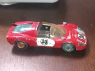 Vintage Corgi Toys #344 Ferrari 206 Dino Sport - Red #30 - Diecast England