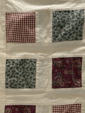 Patchwork COTTON Twin 56x76 BEDSPREAD 696