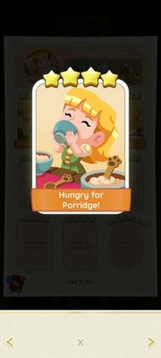 MONOGO 4*STICKER WITH THE NAME OF HUNGRY FOR PORRIDGE! WITH SUPERFAST SENDING 