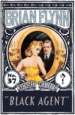 Brian Flynn Black Agent (Paperback) Anthony Bathurst Mysteries (UK IMPORT)