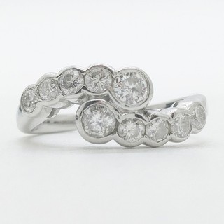 Jewelry Ring Natural Diamond 1.01ct Platinum 2343750