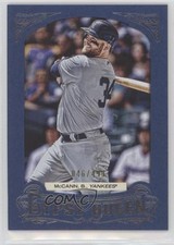 2014 Topps Gypsy Queen Blue Framed 46/499 Brian McCann #293 3w0