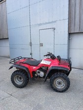 1998 HONDA TRX300 4X4 BIG RED QUAD ATV AND TRAILER