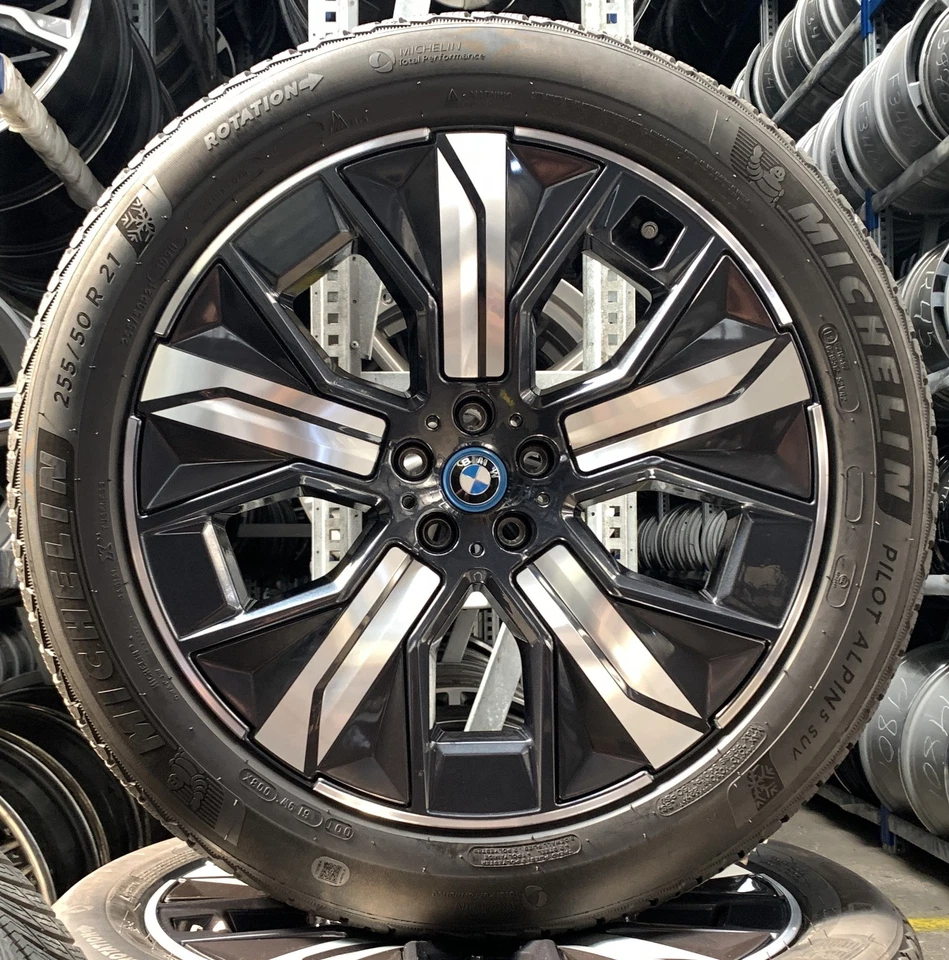 4 Orig BMW Winterräder Styling 1012 255/50 R21 109H iX i20 5A41F90 3314 - Bild 2 von 3