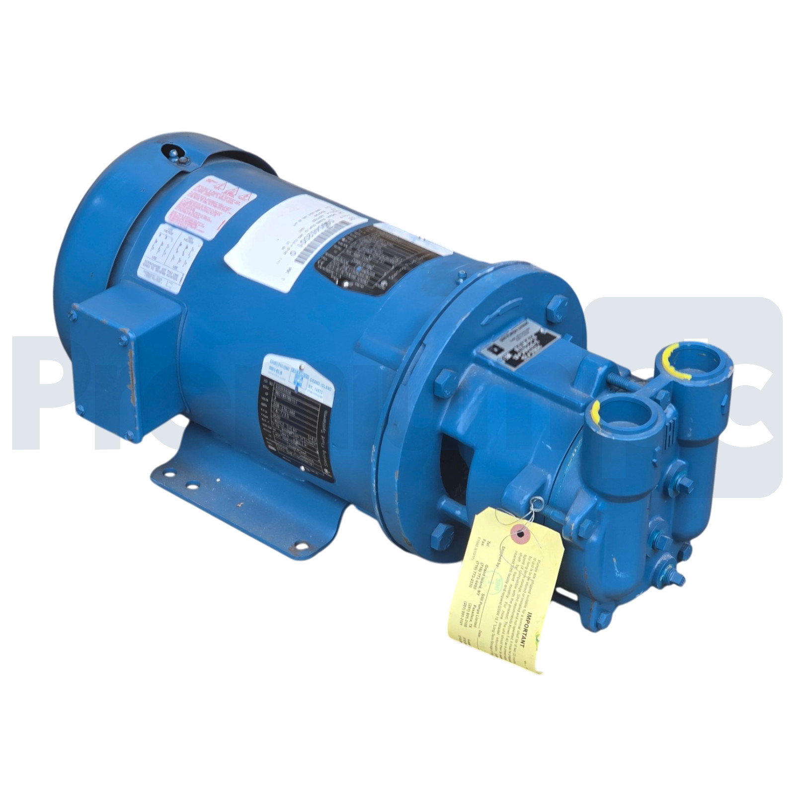 Sterling SIHI LEMR-60-AZ-AAB-4B-4AT Liquid Ring Vacuum Pump 316 SS, 2.5/3HP 3Ph