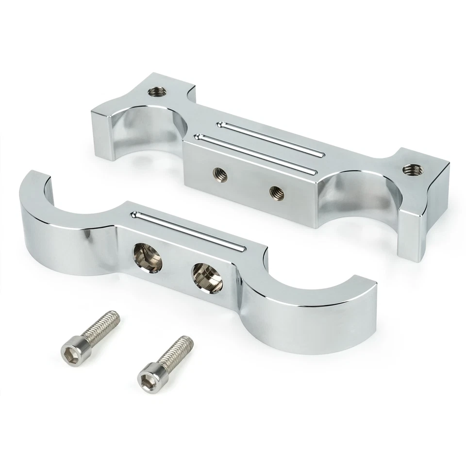 Kit de reubicación de soporte de montaje adaptador elevador medidor velocímetro para Harley-Davidson Foto 2 de 4