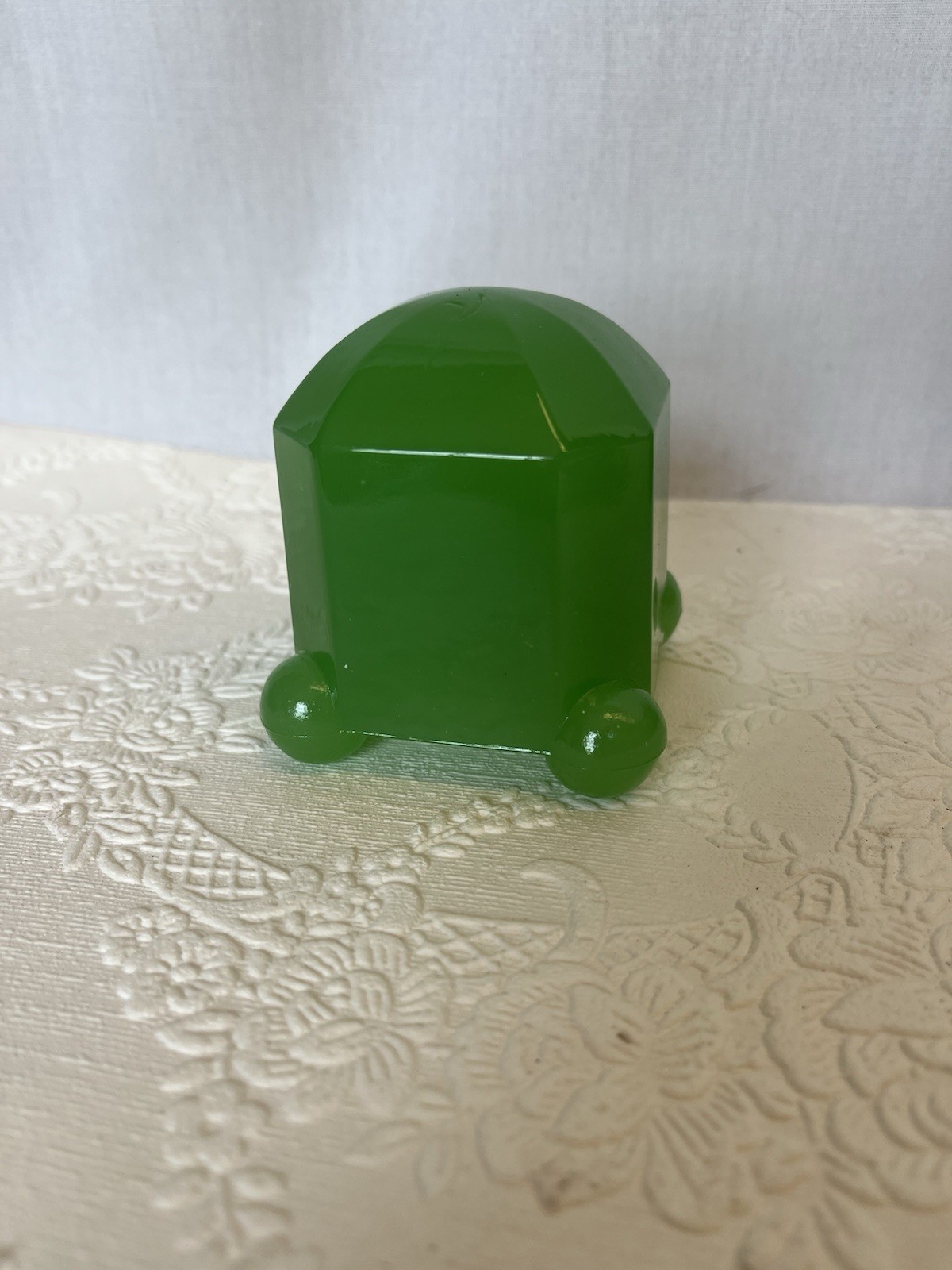 Cover Art Deco Jadeite Casing Only