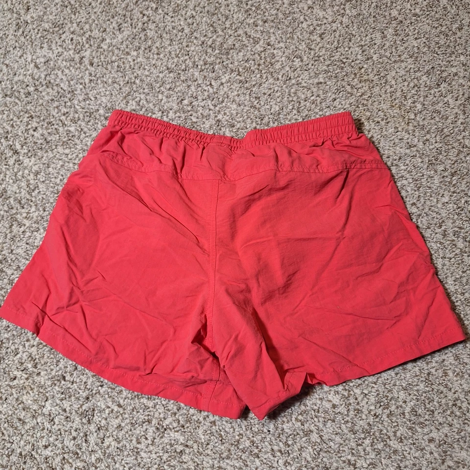 Patagonia Nylon Baggies Shorts Womens Size Small Red Hiking Adult Outdoors - Image 2 of 4