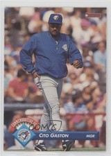 1993 Donruss Toronto Blue Jays Commemorative Set Cito Gaston #28 v6g