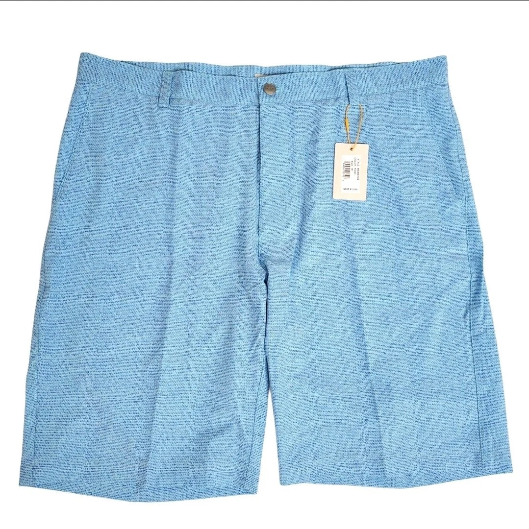 Peter Millar Mens 34 Shackleford Performance Hybrid Shorts Front Stretch Blue
