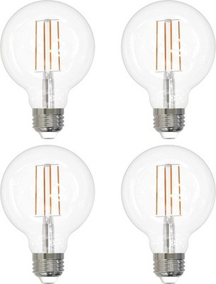Sunlite 41696 LED G25 Edison Globe Light Bulb, 8.5 Watts (100W=), Medium E26 Bas