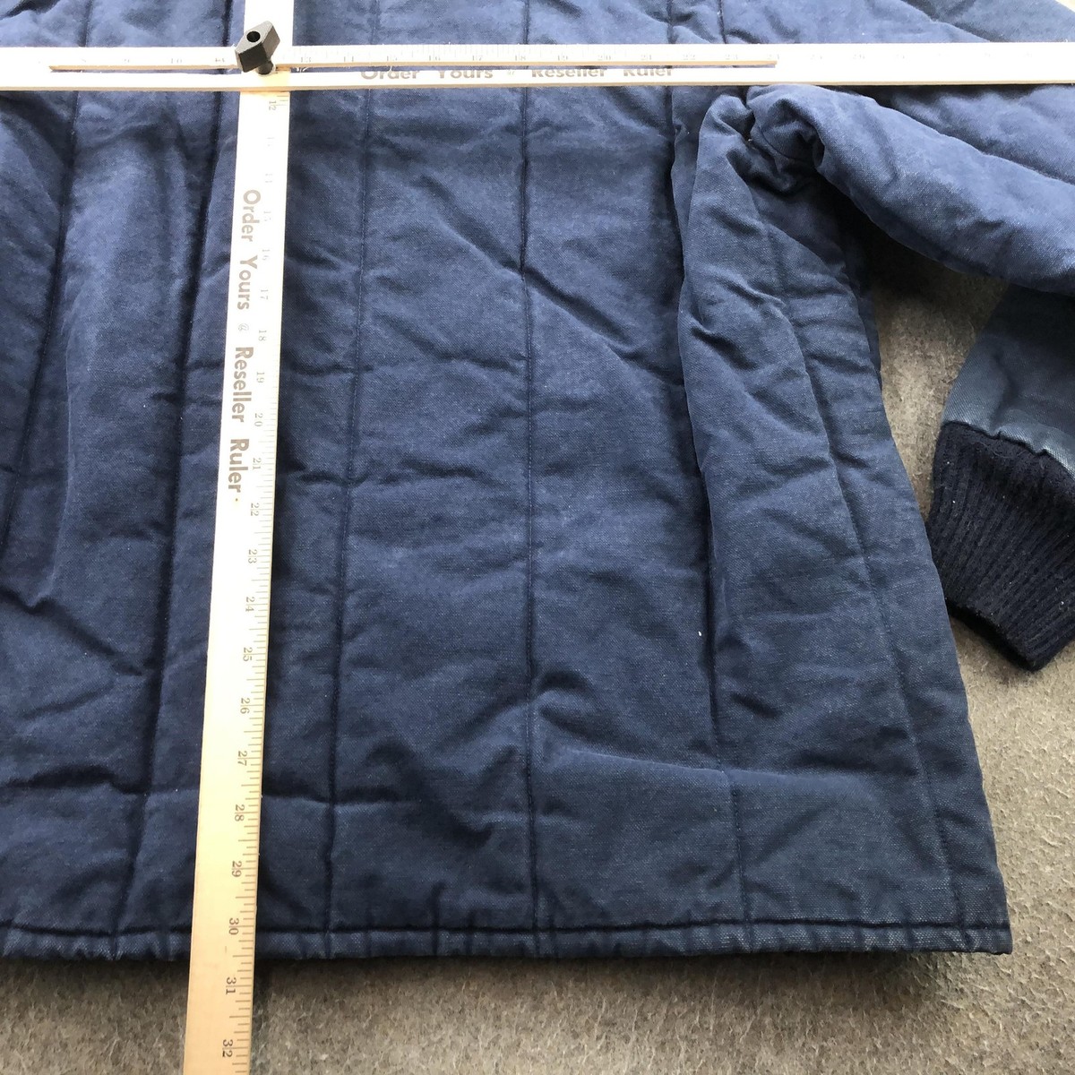 Walls Blizzard-Pruf ネイビー コーデュロイジャケット Vintage Walls Blizzard Pruf Jacket Mens 2XL Tall Blue Insulated