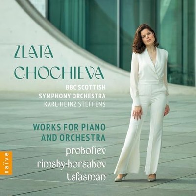 ZLATA CHOCHIEVA - PROKOFIEV RIMSKY-KORSAKOV  TSFASMAN - CD ALBUM - G3z