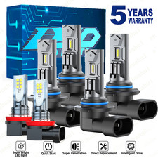 For Honda Accord Coupesedan 2005-2012 Led Headlight High Low Fog Light Bulbs 6x For Honda Accord Coupesedan 2005-2012 Led Headlight High Low Fog Light Bulbs 6x