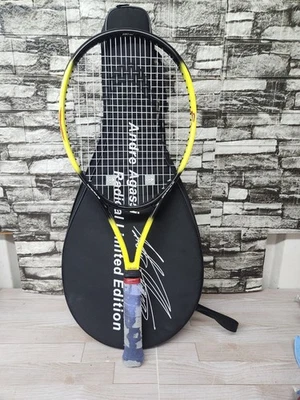 Head Radical Andre Agassi LTD Limited Edition OS 107 Racquet #3369 needs grip - Photo 1/4