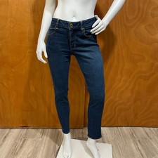 American Eagle Jegging Jean Women Size 10 Regular Dark Wash Super Stretch Skinny