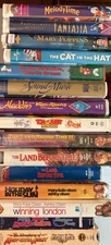 KIDS VHS Tapes TV Movies Disney Animation - U CHOOSE - *Buy More & Save*