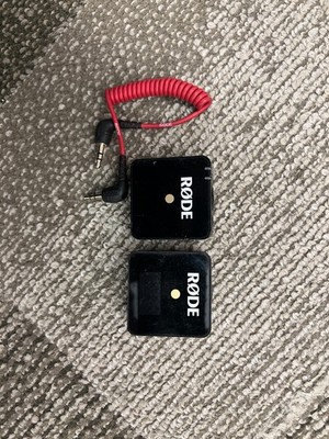 Rode Wireless Go Compact Microphone System WITHOUT Lavalier Microphone- Black