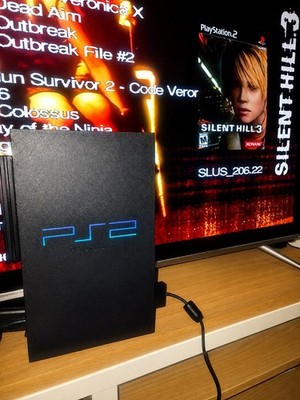 PlayStation 2 Konsole / 500gb / Full Setup / HDMI / funktionierendes Disc Laufwerk / gereinigt