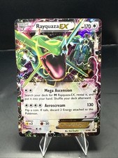 Pokémon TCG Rayquaza EX Holo Card XY Black Star Promo XY66 LP on eBay