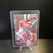 Wild Card 1993 Joe Montana #WSS-62 Kansas City Chiefs NFL Stat Smashers Card