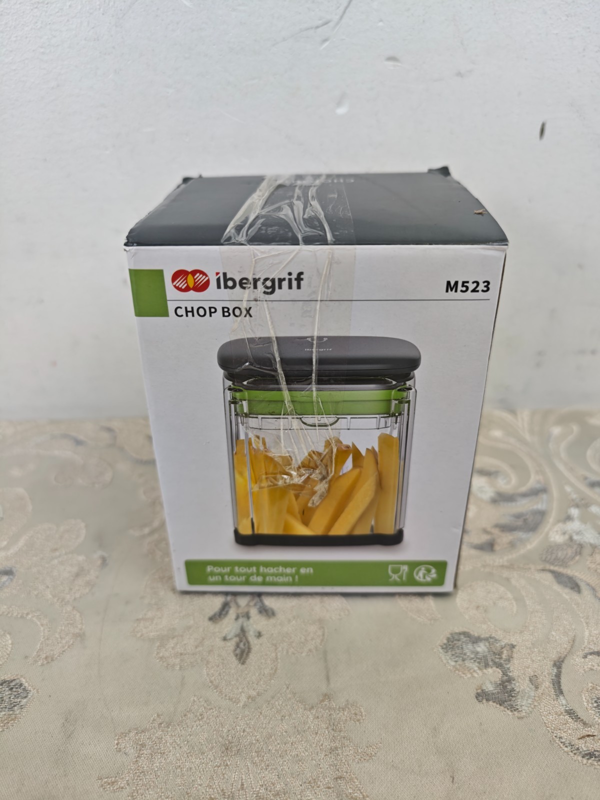 Ibergrif M523 Potato Chipper Chip Cutter, 3 in 1 Potato Cutter, Fast Chip Maker