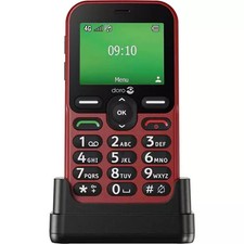 Doro Leva E10 6.1 cm (2.4inch) 118.9 g Red Senior phone