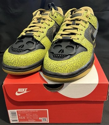 Nike Dunk low mensz 9  Halloween Skull  HV6103 300