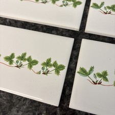 Vtg Portmeirion Decorative Vine Border Tiles ...