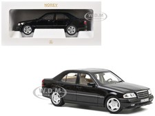 1993 MERCEDES-BENZ C36 AMG BLACK 1/18 DIECAST MODEL CAR BY NOREV 183381