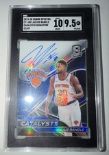 2019-20 Panini Spectra - Catalysts Signatures Julius Randle #CT-JRD /49 (AU)