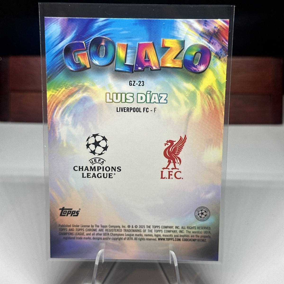 CORINTHIAN リバプールFC 12プレイヤーパック LUIS DIAZ 💎 TOPPS CHROME 2024 2025 LIVERPOOL GOLAZO! | eBay