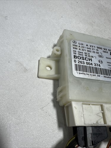 2010-2013 Mrecedes S 550 Park Assist Platonic Sensor Control Module A2219009202 - Picture 3 of 10