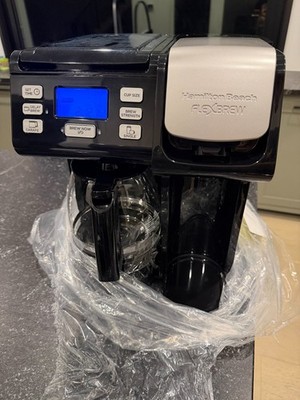 Hamilton Beach FlexBrew Trio 2 Way Coffee Maker Single Serve Fast Brew w K-Cup