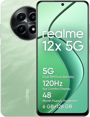 Realme 12x 5G 6GB 128GB Feather Green Neuwertige Kunden Retoure
