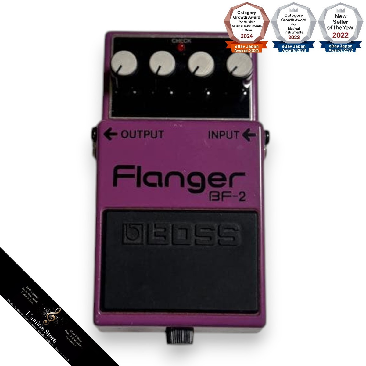 Boss BF-2 Flanger Guitar Effect Pedal for sale online | eBay