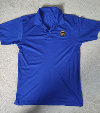 UPS United Parcel Service polo t shirt Blue short sleeve MEN work uniform 