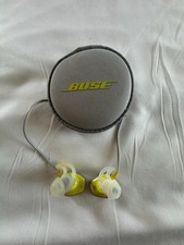 Bose SoundSport Wired In Ear Headphones Earbuds w/ Case NOT WORKING Parts Repair