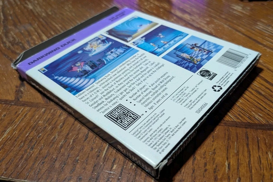 Darkwing Duck (TurboGrafx-16) Box And Tray ONLY - Image 4 of 4