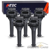 Atec 5X ZÜNdspule FÜR Volvo C70 1 S60 1 S70 S80 V70 XC70 XC90 2.0 2.3 2.4 2.5 -T