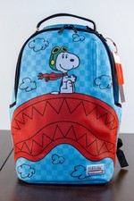 [ BRAND NEW ] SPRAYGROUND SNOOPY PILOT SHARK ...