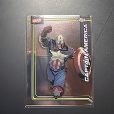 2026 Topps Chrome Marvel Comics #19 Captain America