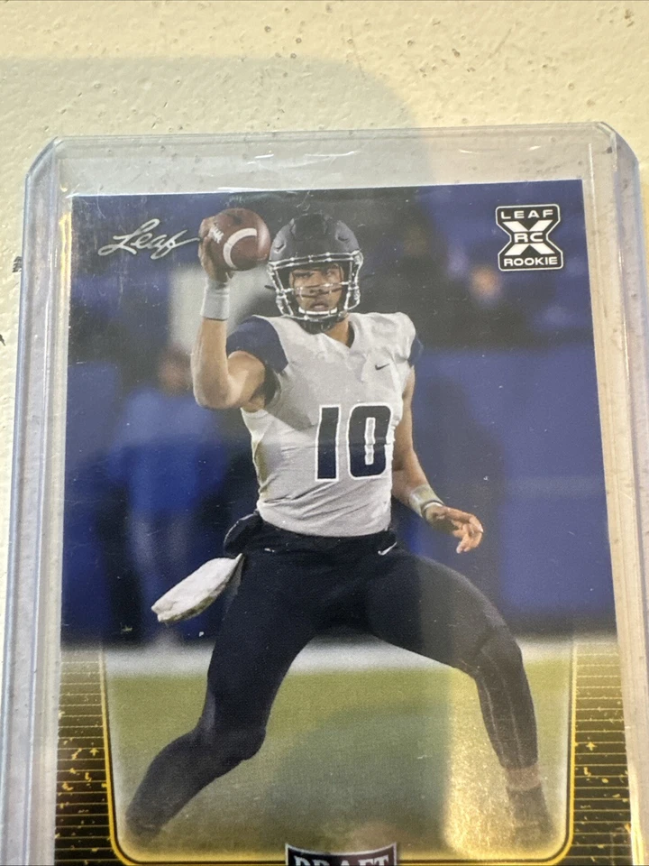 2020 Leaf Draft #11 Jordan Love Gold - Image 3 of 4